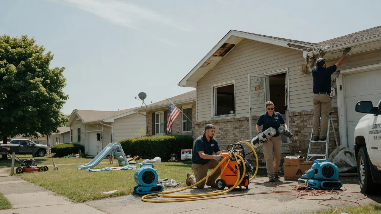Water Damage Restoration in Valier, PA near me